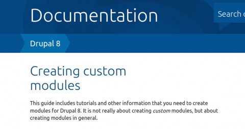 Drupal 8: Desarrollo de módulos Drupal 8: Desarrollo de módulos
