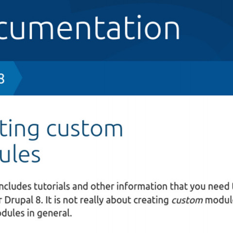 Drupal 8: Desarrollo de módulos