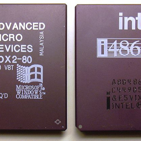 Intel vs Amd. Fotografía de https://cs.wikipedia.org/wiki/Wikipedista:Miraceti