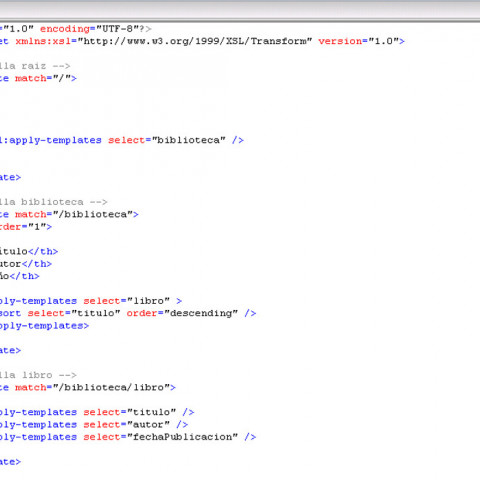 XSLT ejemplo