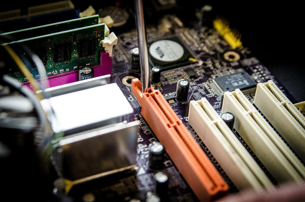 Destornillador placa base