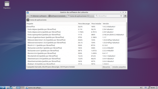Instalando LibreOffice