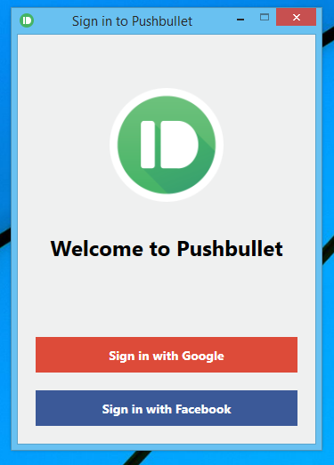 Instalando Cliente Pushbullet