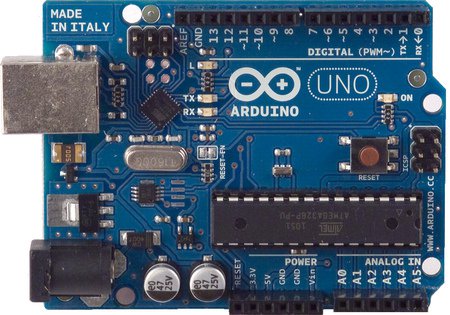 El modelo más utilizado es el Arduino UNO r3