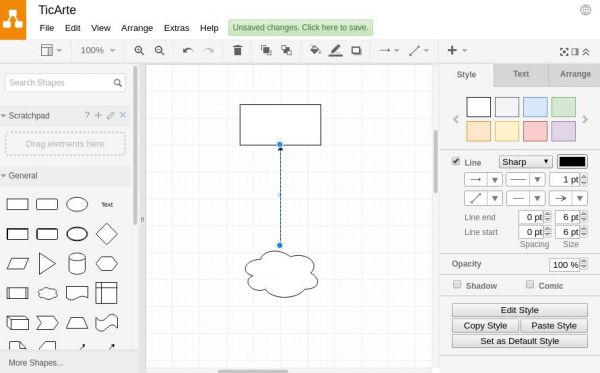 Diseño de diagramas online