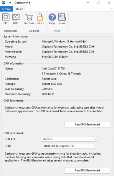Geekbench