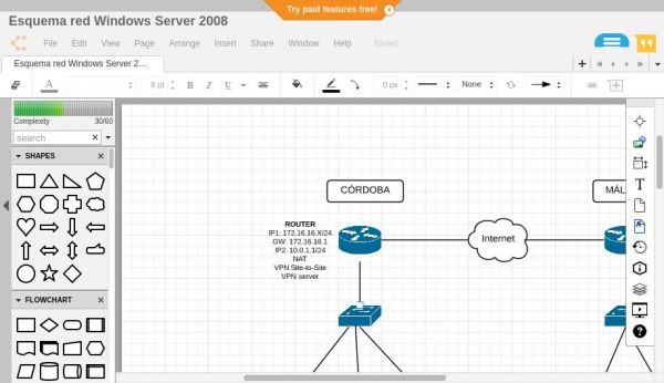 Diseño de diagramas online