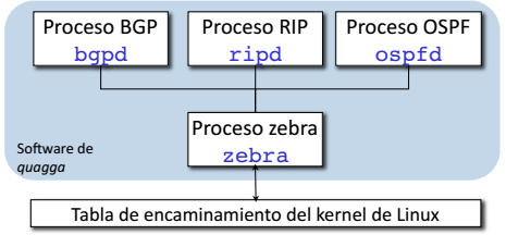 Estructura de Quagga